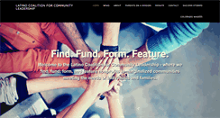 Desktop Screenshot of latinocoalition.org